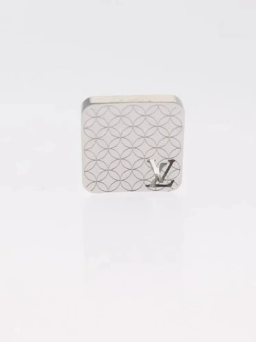 LOUIS VUITTON Bout Du Man Shet Champs Elysees Cuffs metal M65043 LV Auth ka1730V